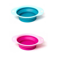 Comedero pocket rosa o aguamarina