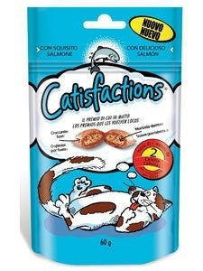 Catisfaction Snacks Gatos Salmón 60g