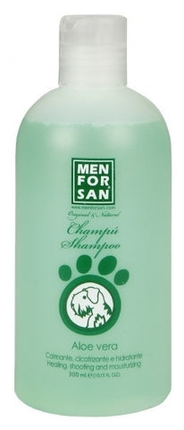 Champú cicatrizante con aloe vera