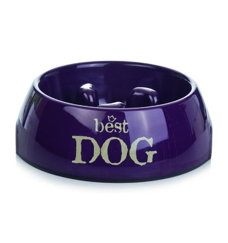 Comedero Best Dog Morado Melamina