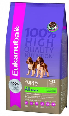 Eukanuba Puppy Cordero y Arroz