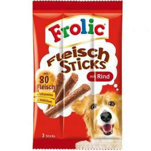 Frolic Sticks de Carne (3u)