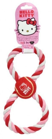 Hello Kitty Perro Tennis Ball Tug