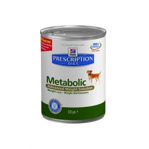 Hills diet canine Metabolic latas