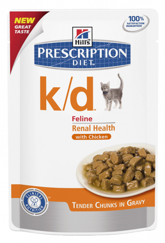 Hills Diet Feline k/d pollo (bolsita)