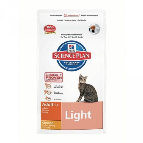 Hills Feline Adult Light con Pollo