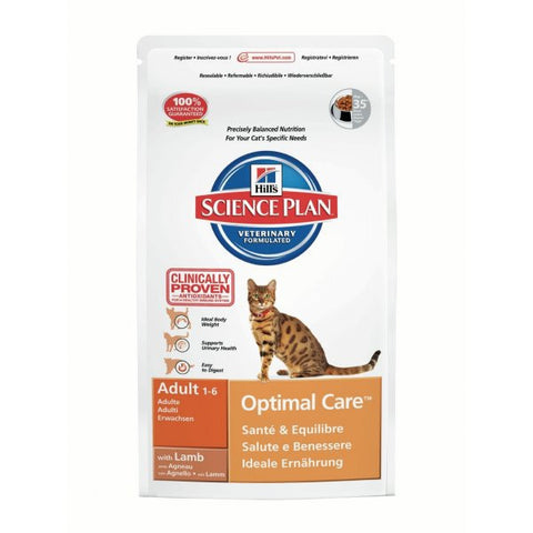 Hills SP Feline Adult Optimal Care Cordero