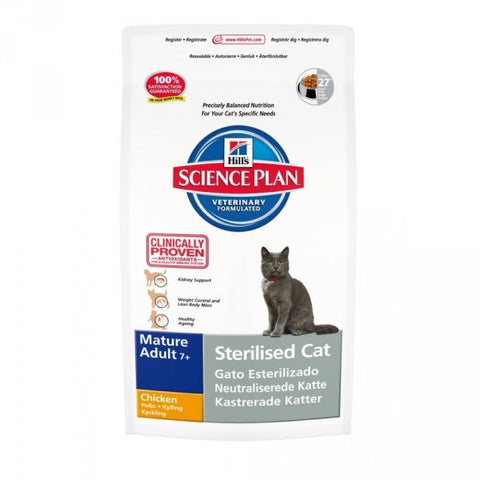 Hills Feline Mature Adult Sterilized Pollo