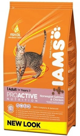 Iams Cat Salmón