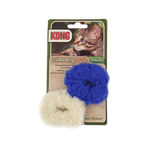 Kong Naturals Crinkle Ring - 2 Pack