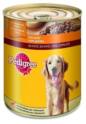 Pedigree Perro Pollo Lata