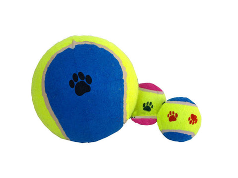 Pelota Tenis Huellas Set 2 udes. Petuky