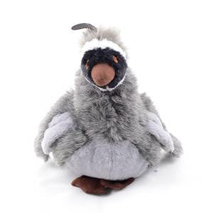 Peluche tórtola gris