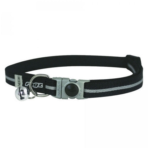 Collar para gato Rogz Negro Alleycat